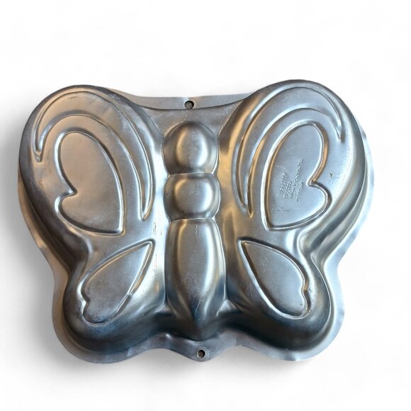 Vintage Wilton 2003 Butterfly Aluminum Baking Cake Pan Baking Mold #2105 - 2079 - Picture 2 of 5